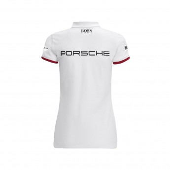 Porsche Motorsport tricou polo de damă official white 2021