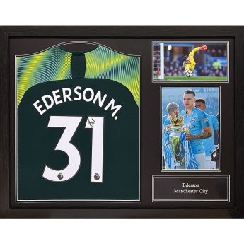 Legende tricou înrămat Everton FC Ferguson Signed Shirt (Framed)