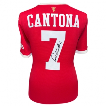 Legende tricou înrămat Manchester United FC Cantona Signed Shirt
