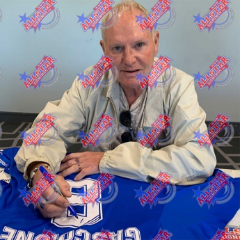 Legende tricou de fotbal Rangers FC Gascoigne Signed Shirt