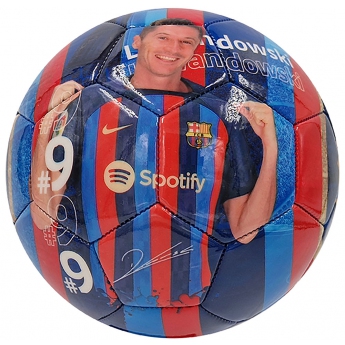 Robert Lewandowski balon de fotbal Lewandowski Photo Football - Size 5