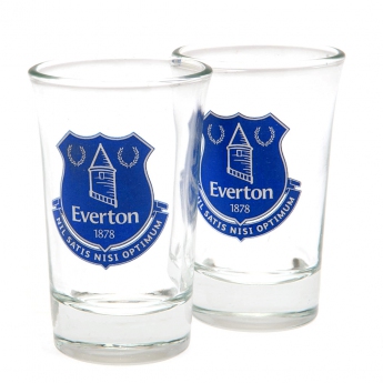 FC Everton pahar țuică 2pk Shot Glass Set