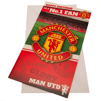 Manchester United felicitări Birthday Card No 1 Fan