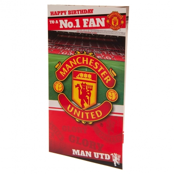 Manchester United felicitări Birthday Card No 1 Fan