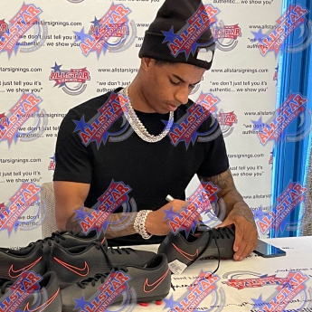 Legende gheată de fotbal în ramă Manchester United FC Rashford Signed Boot (Framed)