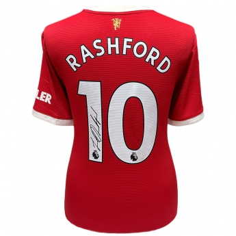 Legende tricou de fotbal 2021-2022 Rashford Signed Shirt
