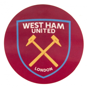 West Ham United abțibild Single Car Sticker CR