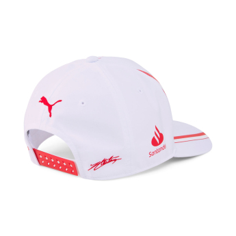 Ferrari șapcă de baseball Charles Leclerc SE White F1 Team 2023