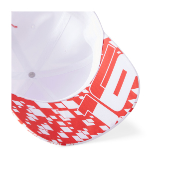 Ferrari șapcă de baseball Charles Leclerc SE White F1 Team 2023