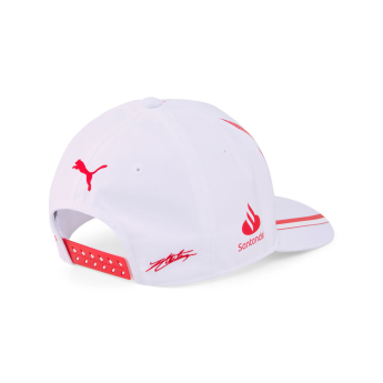 Ferrari șapcă de baseball pentru copii Charles Leclerc SE White F1 Team 2023