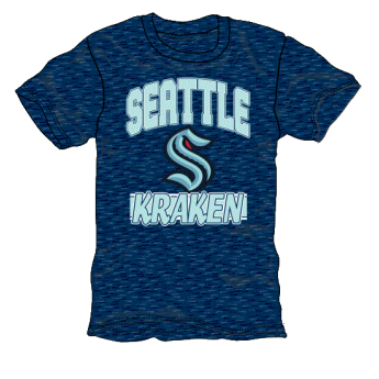 Seattle Kraken tricou de copii All Time Great Triblend blue