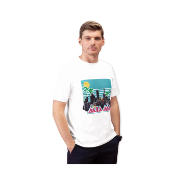Red Bull Racing tricou de bărbați Miami GP white F1 Team 2023