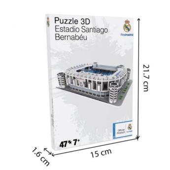Real Madrid Puzzle 3D Mini Santiago Bernabeu