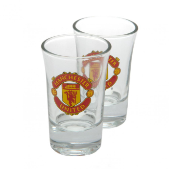 Manchester United pahar țuică 2pk Shot Glass Set