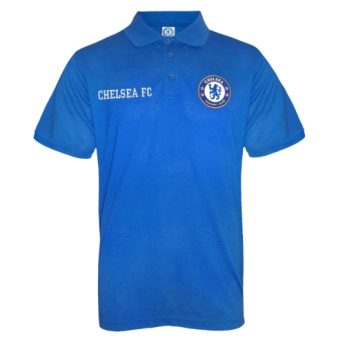 FC Chelsea tricou polo SLab Crest navy blue