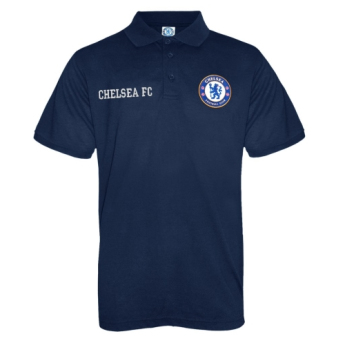 FC Chelsea tricou polo SLab Crest navy