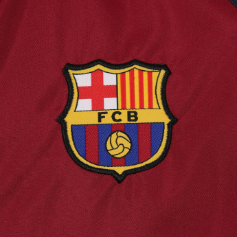 FC Barcelona geacă de bărbați cu glugă shower navy red