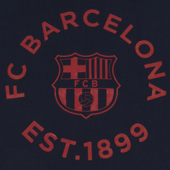 FC Barcelona hanorac de bărbați cu glugă SLab Hoody navy