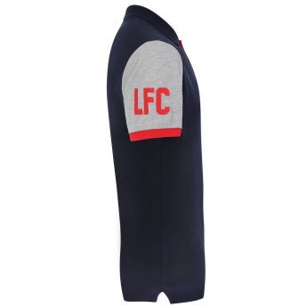 FC Liverpool tricou polo Sleeve navy