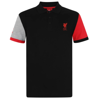 FC Liverpool tricou polo Sleeve black
