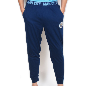 Manchester City pijamale de bărbați long navy
