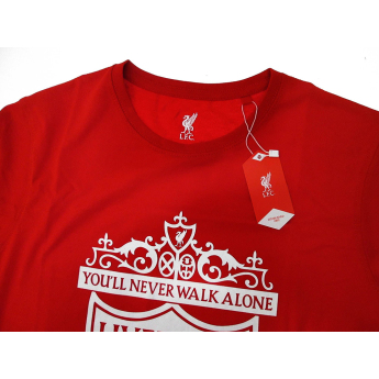 FC Liverpool tricou de bărbați No9 crest red