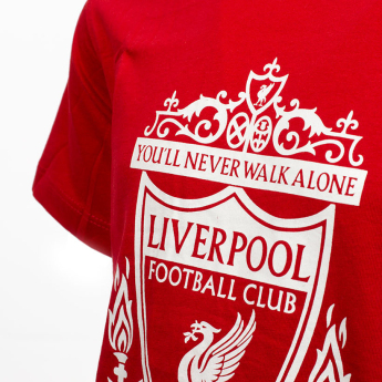 FC Liverpool tricou de copii No9 crest red
