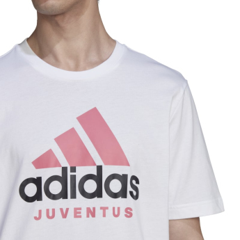 Juventus Torino tricou de bărbați DNA graphic white