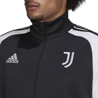 Juventus Torino geacă de fotbal pentru bărbați DNA black