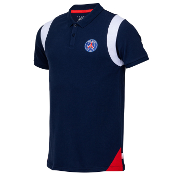 Paris Saint Germain tricou polo Logo navy