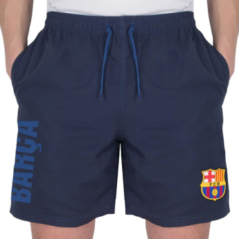 FC Barcelona pantaloni scurți de fotbal Shorts navy