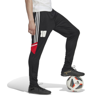 Lionel Messi pantaloni de fotbal pentru bărbați Track black