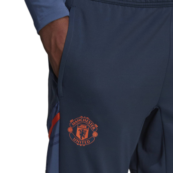 Manchester United pantaloni de fotbal pentru bărbați Tiro navy