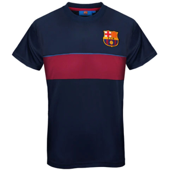 FC Barcelona tricou de bărbați Poly navy