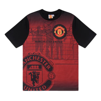 Manchester United pijamale de copii Large Crest