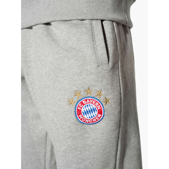Bayern München pantaloni de trening pentru bărbați Logo grey