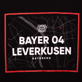Bayern Leverkusen hanorac de bărbați cu glugă City Map