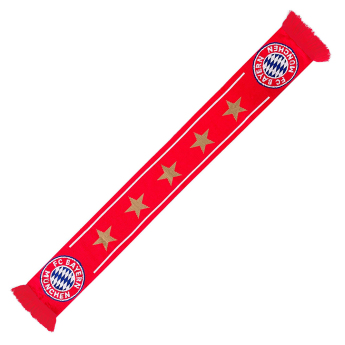 Bayern München eșarfă de iarnă 5 stars red