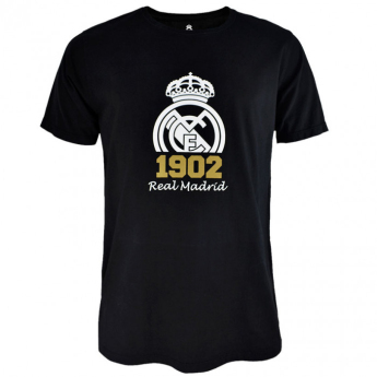 Real Madrid tricou de bărbați Crest black