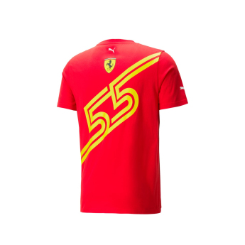 Ferrari tricou de bărbați Carlos Sainz SE red F1 Team 2023