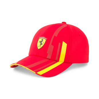 Ferrari șapcă de baseball pentru copii Carlos Sainz SE red F1 Team 2023