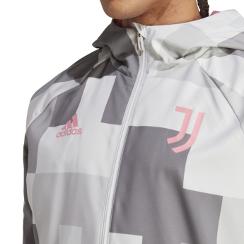 Juventus Torino geacă de bărbați cu glugă Windbreaker Graphic