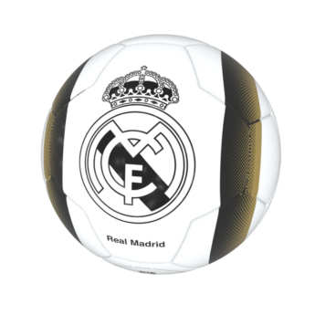 Real Madrid balon de fotbal black white