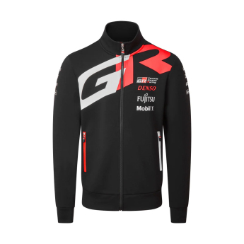 Toyota Gazoo Racing hanorac de bărbați Zip Black 2023