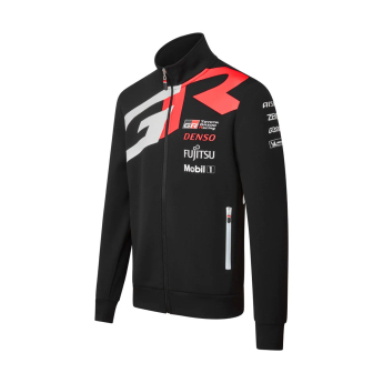 Toyota Gazoo Racing hanorac de bărbați Zip Black 2023