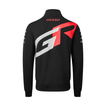 Toyota Gazoo Racing hanorac de bărbați Zip Black 2023