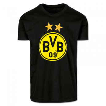 Borussia Dortmund tricou de bărbați Logo black