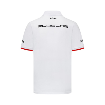 Porsche Motorsport tricou polo white 2023