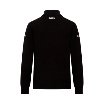 Porsche Motorsport hanorac de bărbați Half Zip black 2023