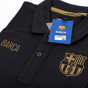 FC Barcelona tricou polo Crest gold